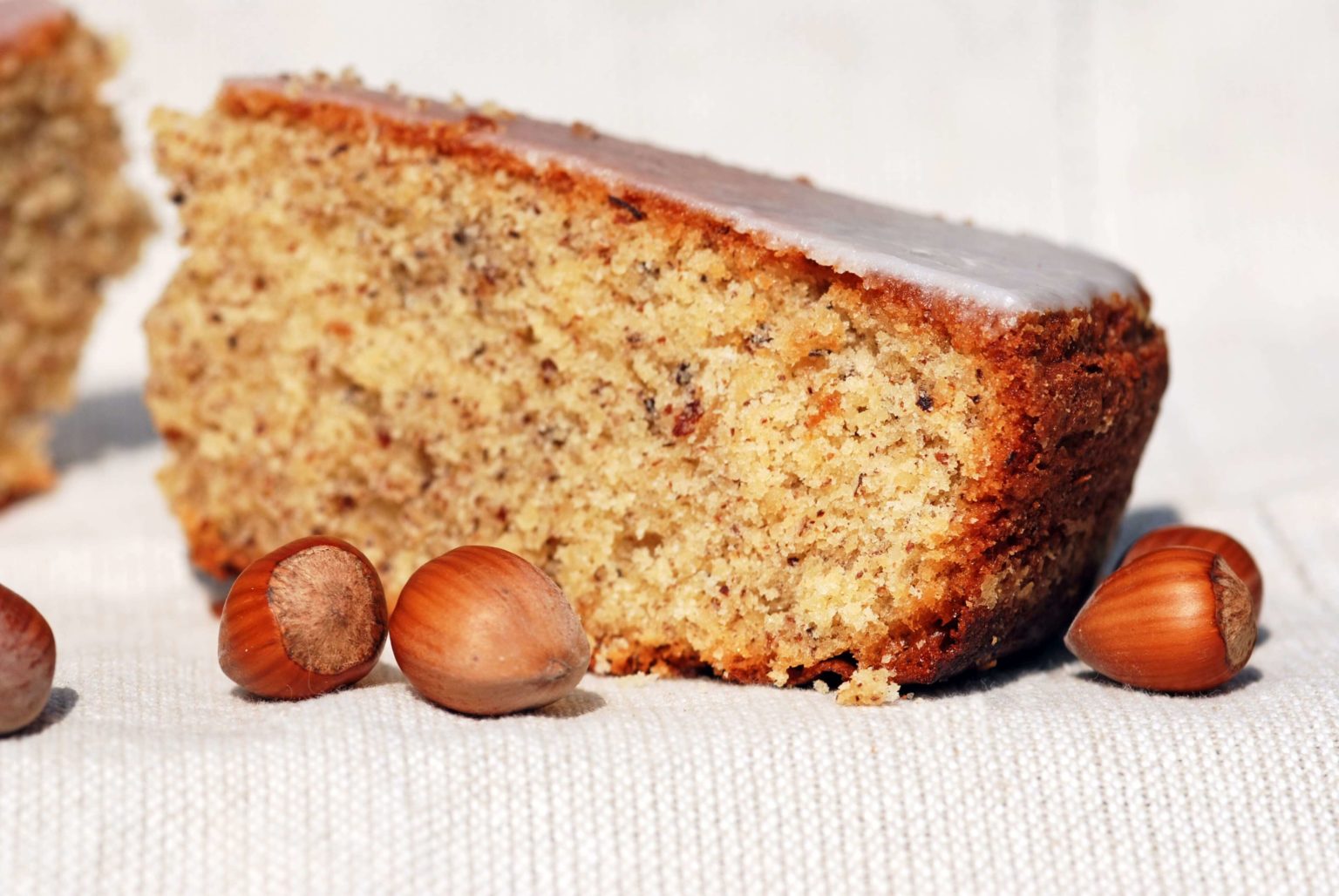 Gâteau moelleux à la noisette Huilerie Errota