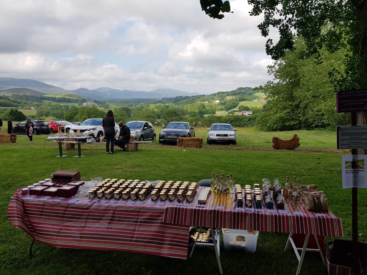 Marché des producteurs de l'Auberge Basque